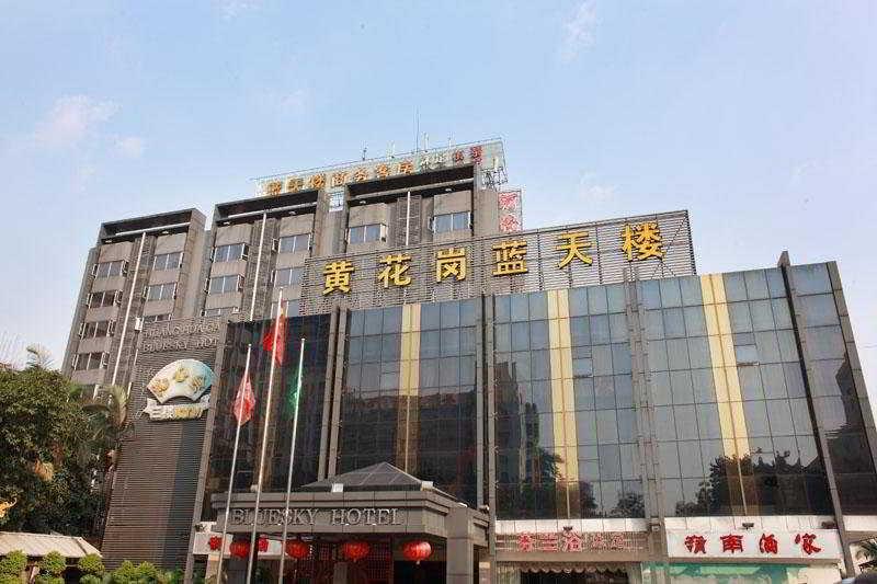 Bluesky Hotel Kanton Exterior foto